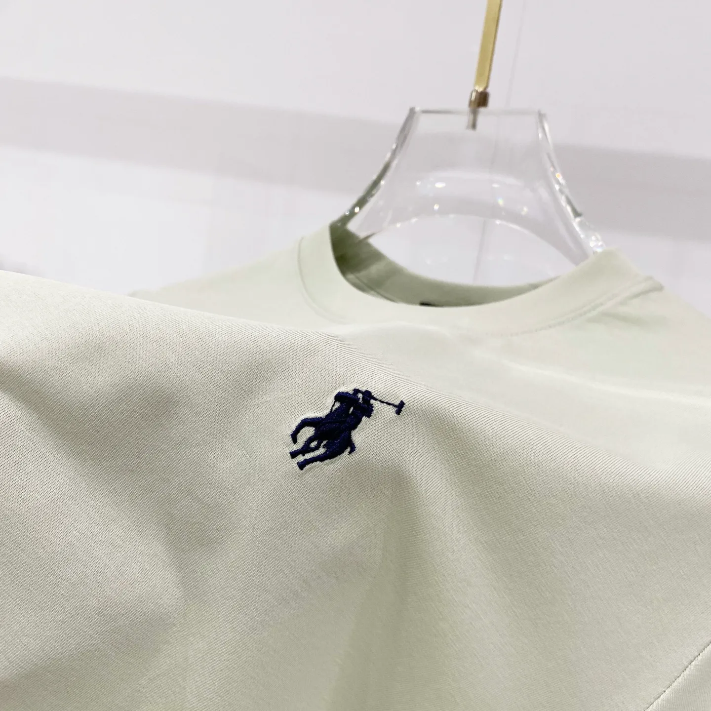 POLO/ - T 🪡 LOGO Quality 100% Versatile Size:S-2XL :Black.White.Light Green .Royal Blue .